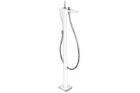 PuraVida baterie cada/dus Alb-Cr free-standing